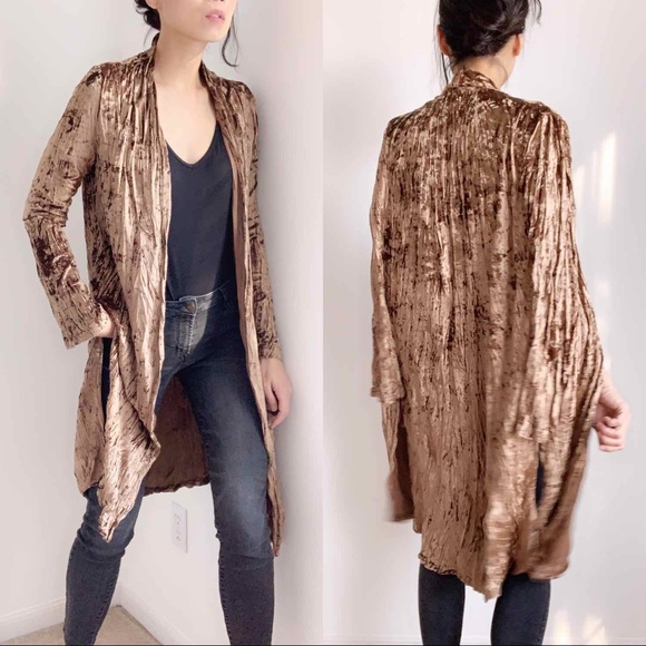 CHICBOMB Sweaters - ! LAST 2! Copper Velvet Long Duster